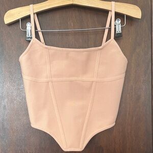 Light Pink Corset Top